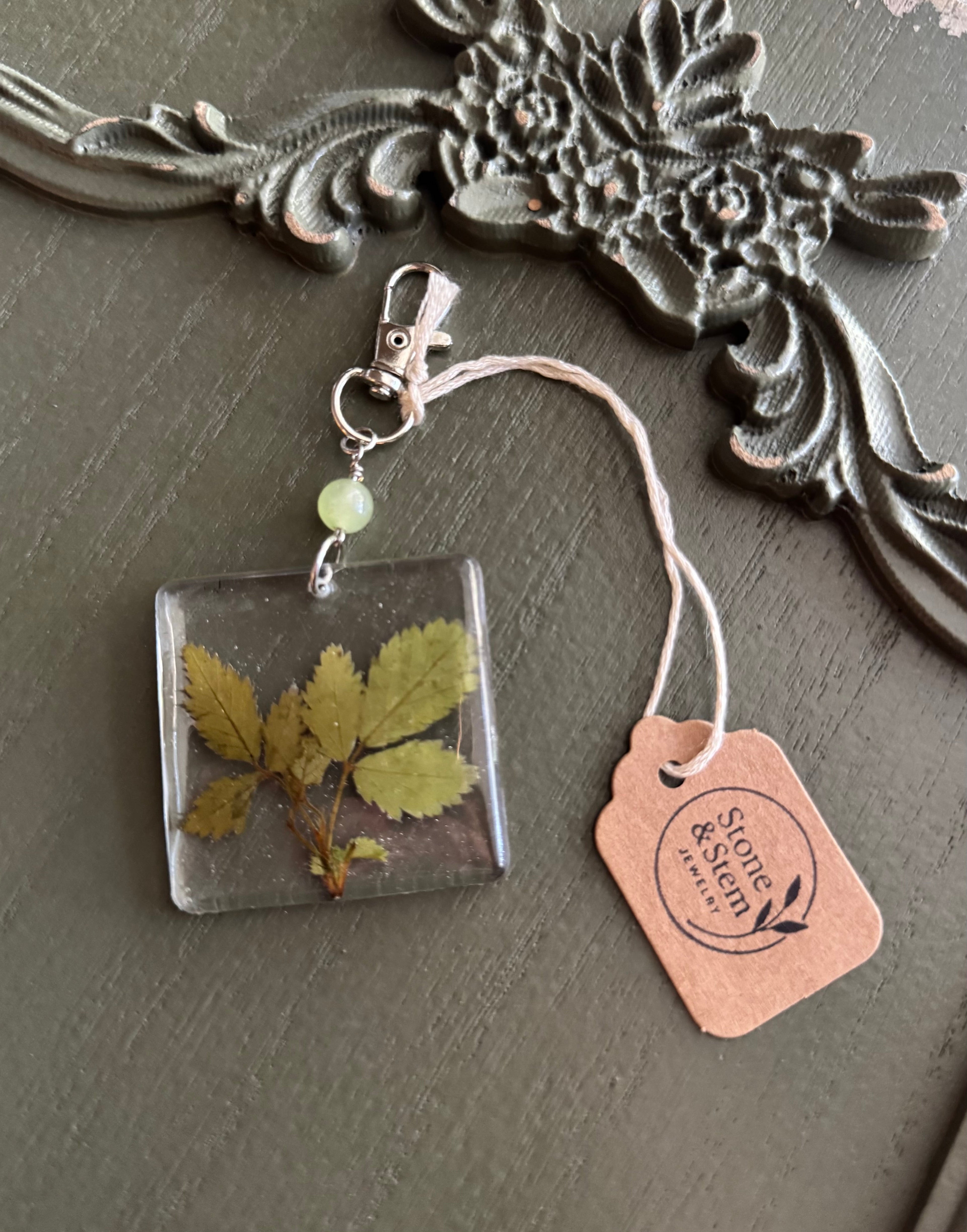 Leaf Keychain