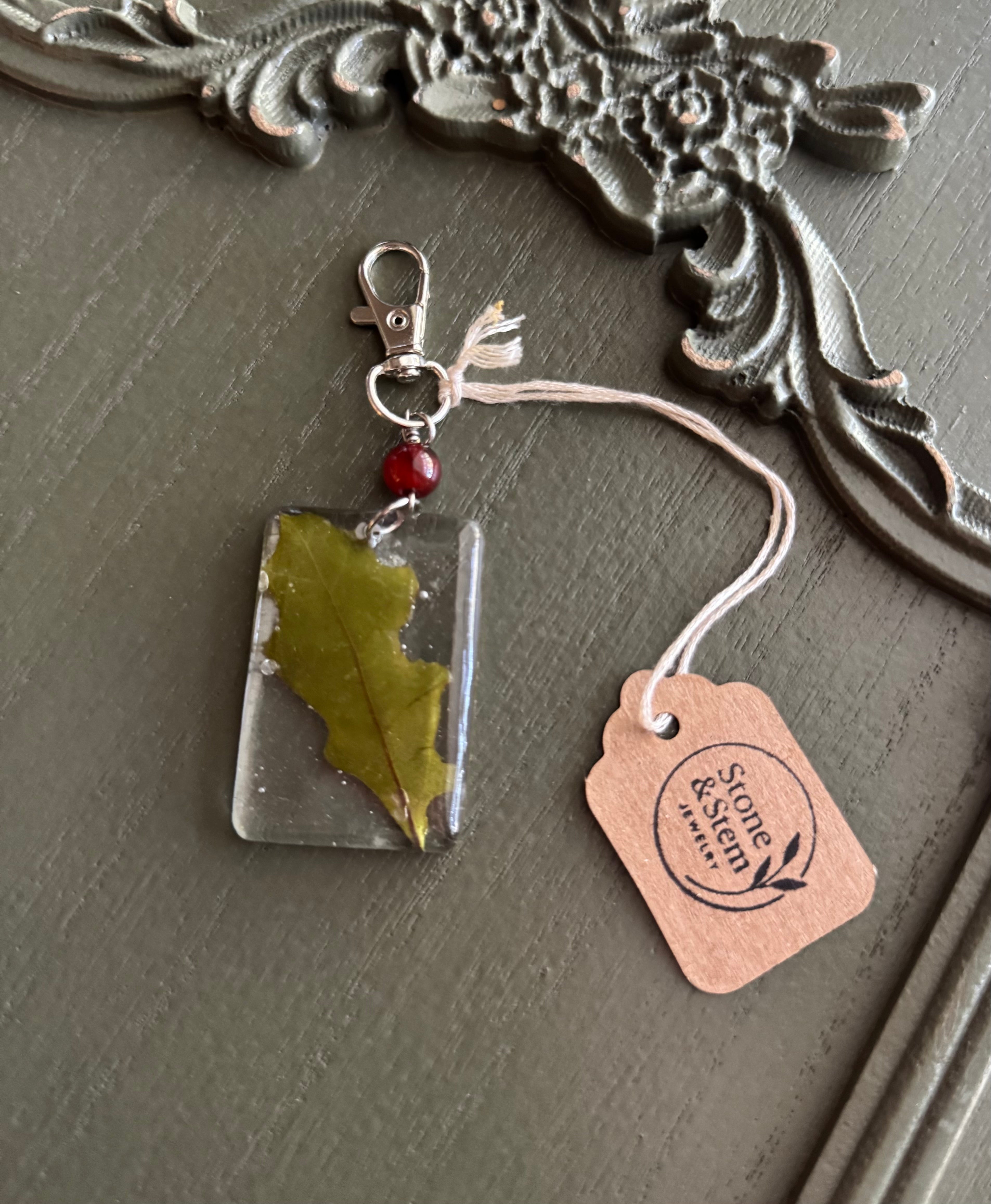Leaf Keychain
