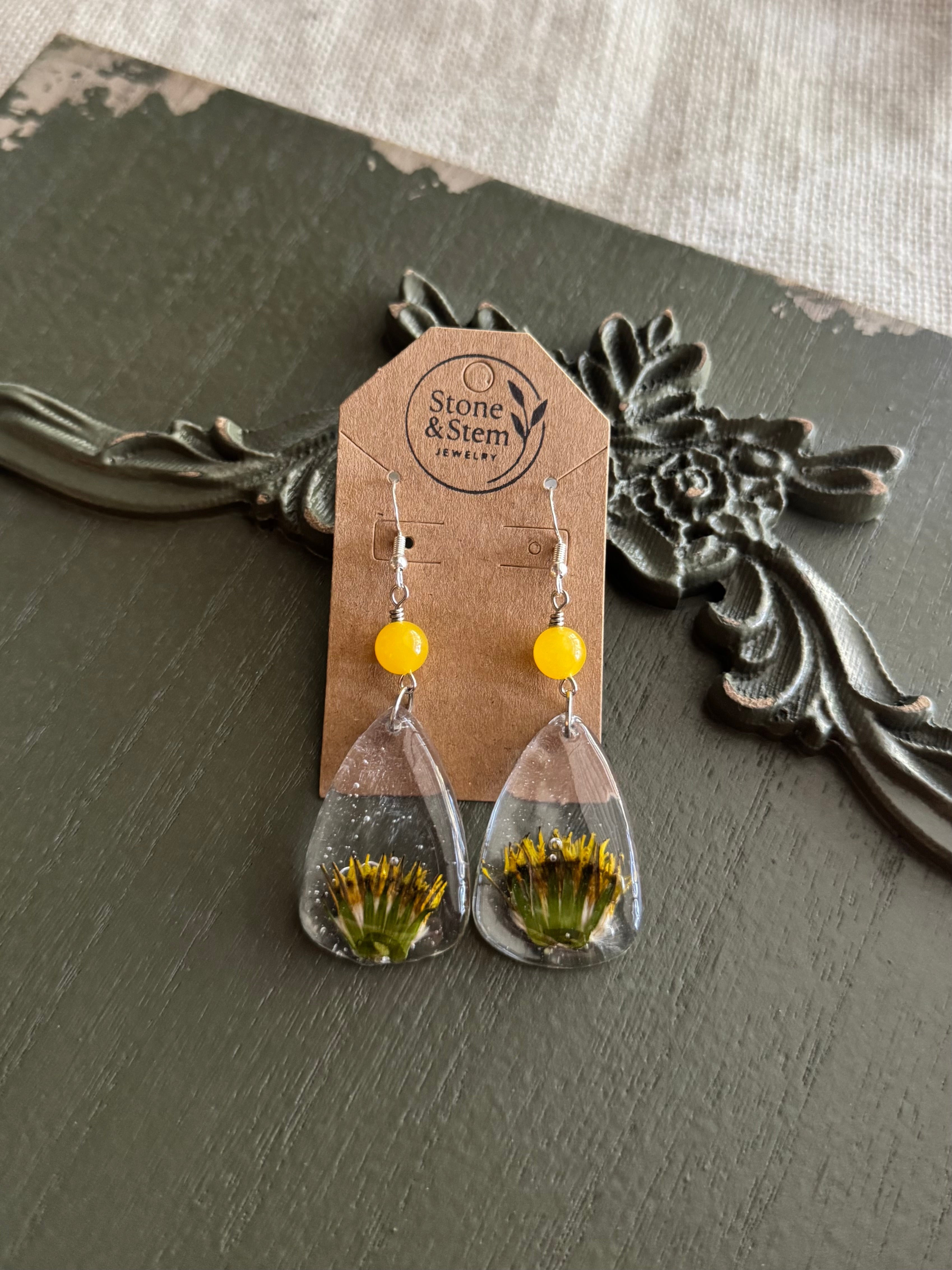 Dandelion Earrings