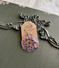 Purple Wildflower Necklace