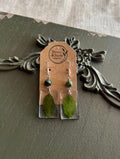 Mint Leaf Earrings