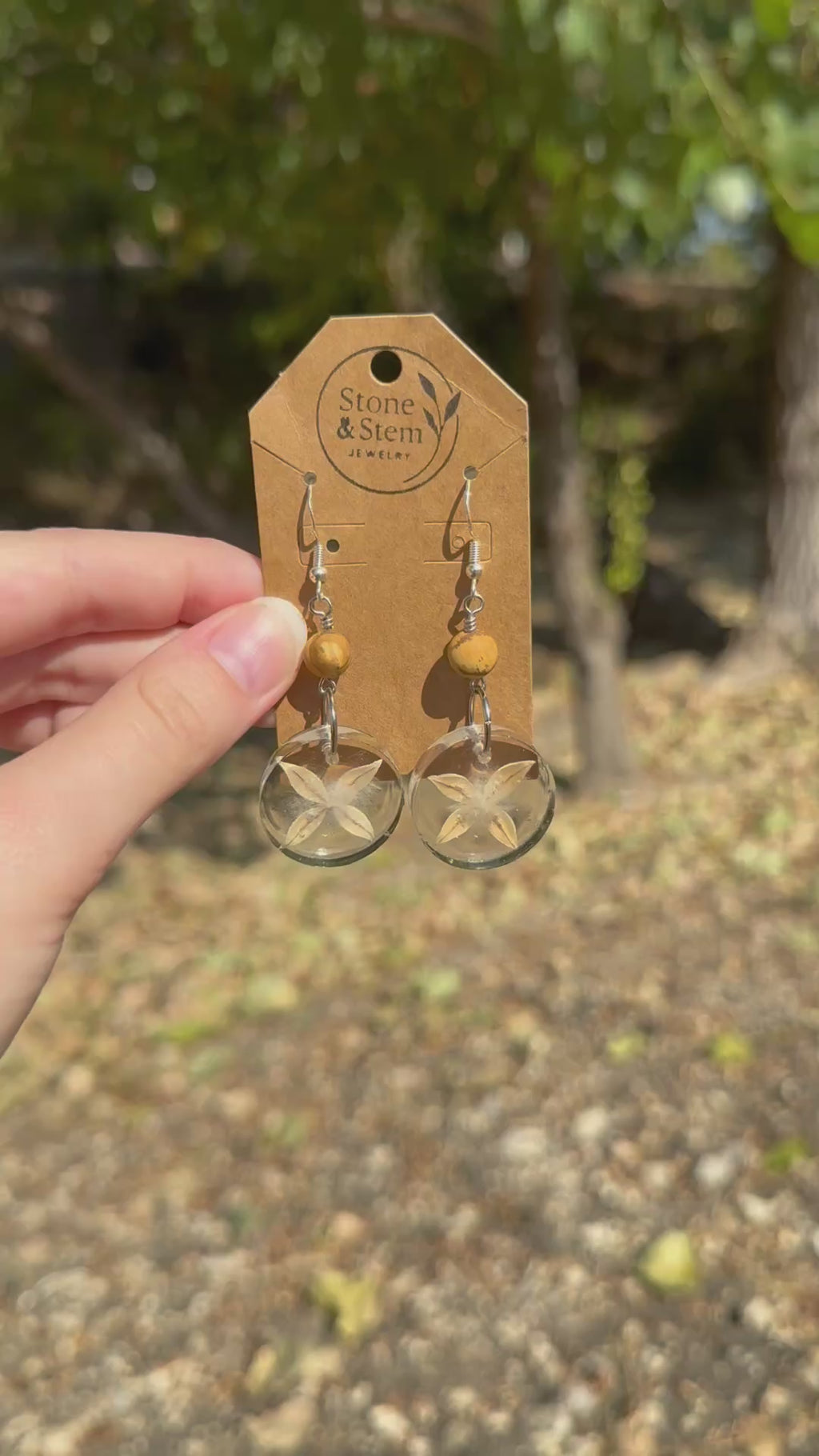 Fallen Cottonwood Earrings